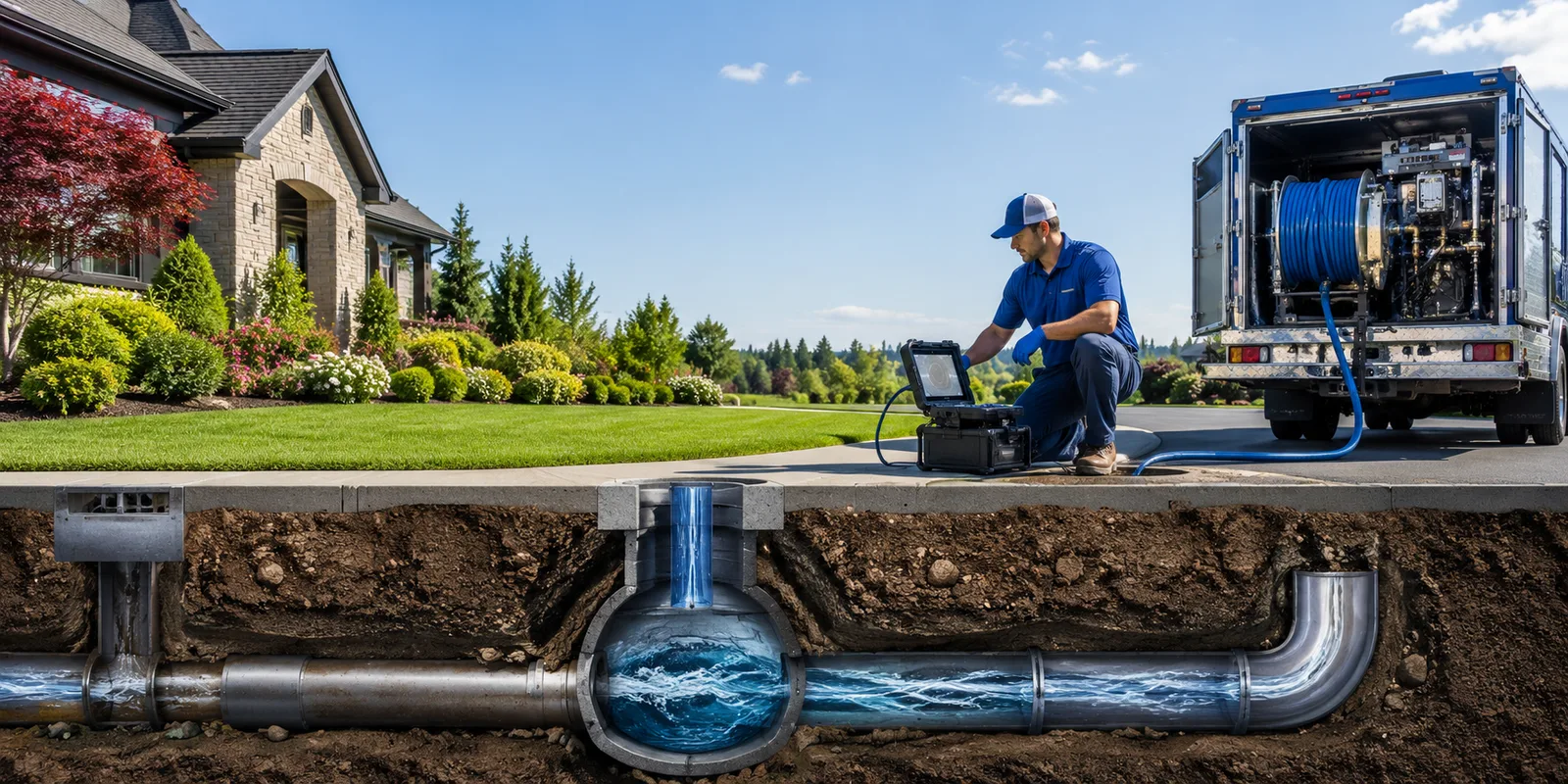Drainage restoration information for Saint James, LA